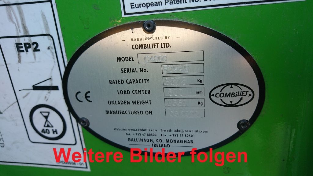 Combilift-C4000 / 12 /40 ST-Vierwege Seitenstapler-http://www.anders-gabelstapler.de