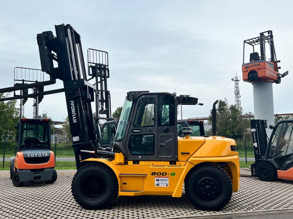 Hyundai 80D-9 Schwerlaststapler www.anders-gabelstapler.de