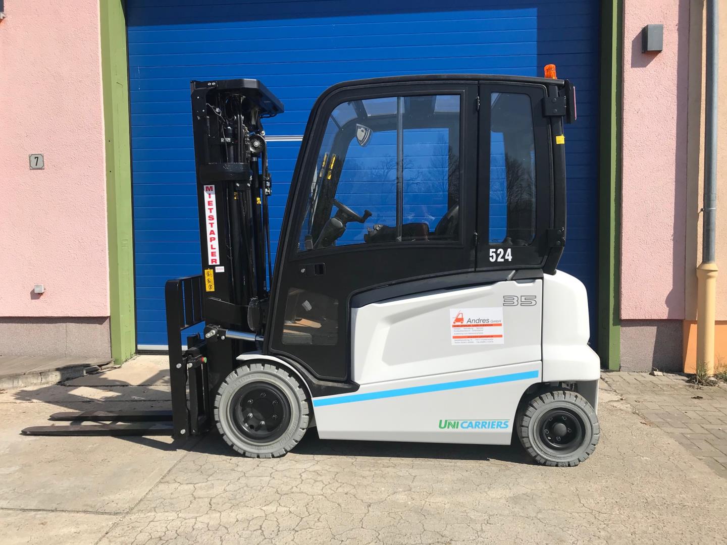 Unicarriers-Vierrad-Elektro MX35L-Elektro 4 Rad-Stapler-www.andres-gabelstapler.de