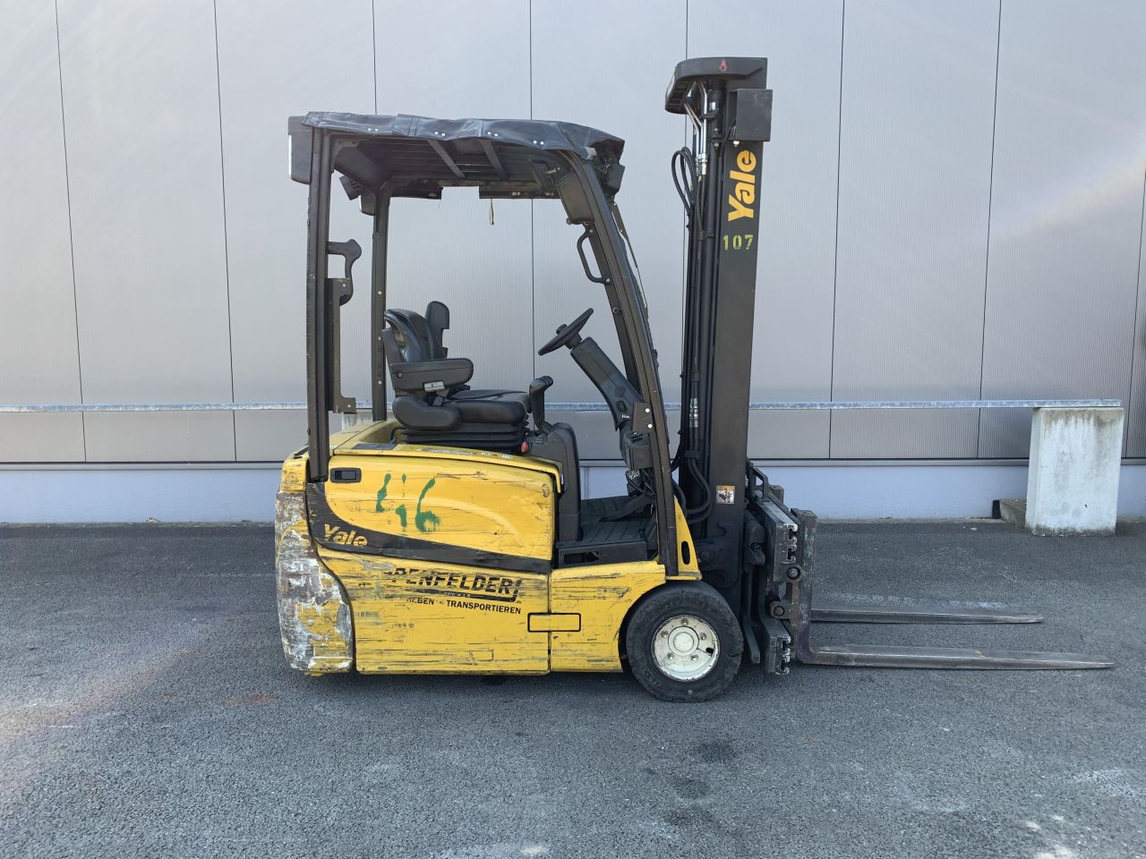 Yale ERP20VT MWB Elektro 3 Rad-Stapler www.appenfelder.de