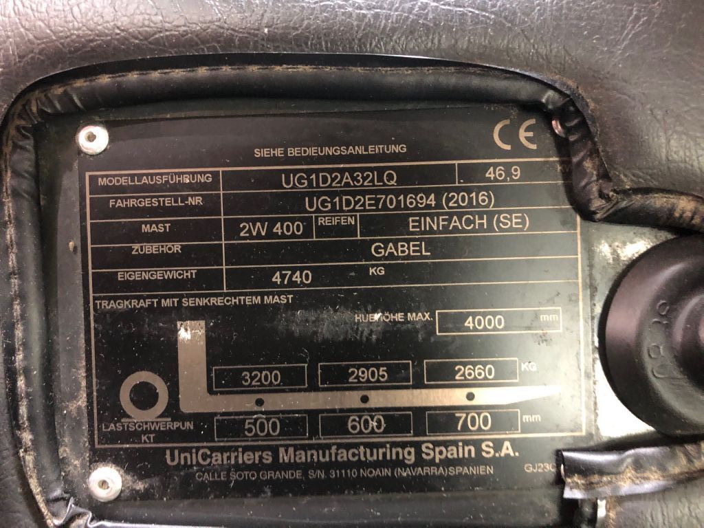 UniCarriers UG1D2A32LQ (DX32) Treibgasstapler www.staplerzentrum-leipzig.de UniCarriers UG1D2A32LQ (DX32) Treibgasstapler www.staplerzentrum-leipzig.de