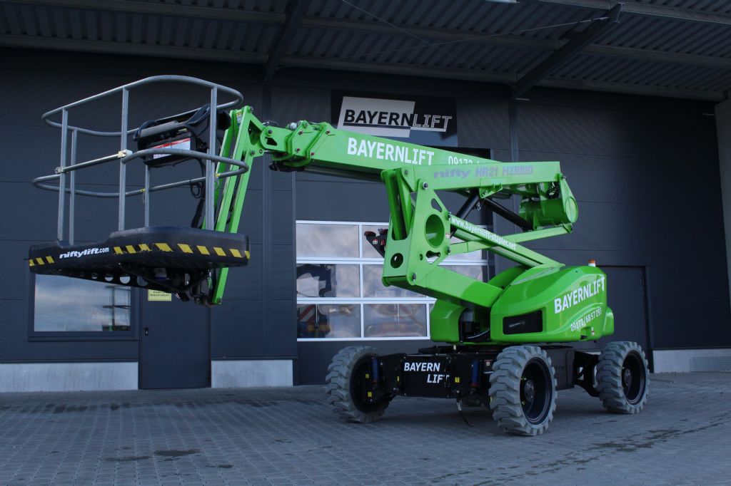 Niftylift HR 21 4x4 Gelenkteleskopbhne www.arbeitsbuehnen-staplerverleih.de