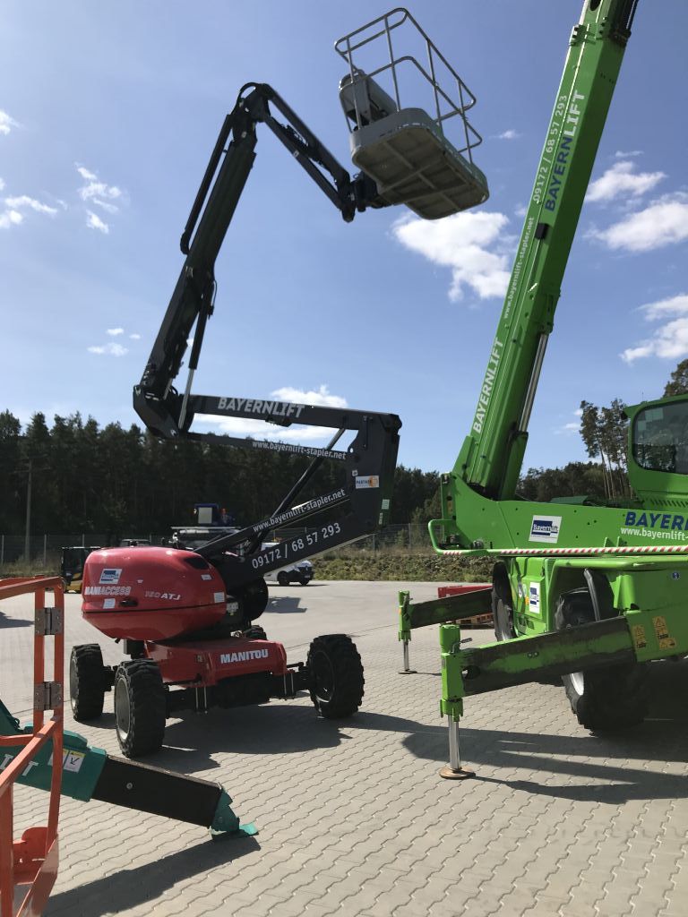 Manitou 160ATJ Gelenkteleskopbhne www.arbeitsbuehnen-staplerverleih.de