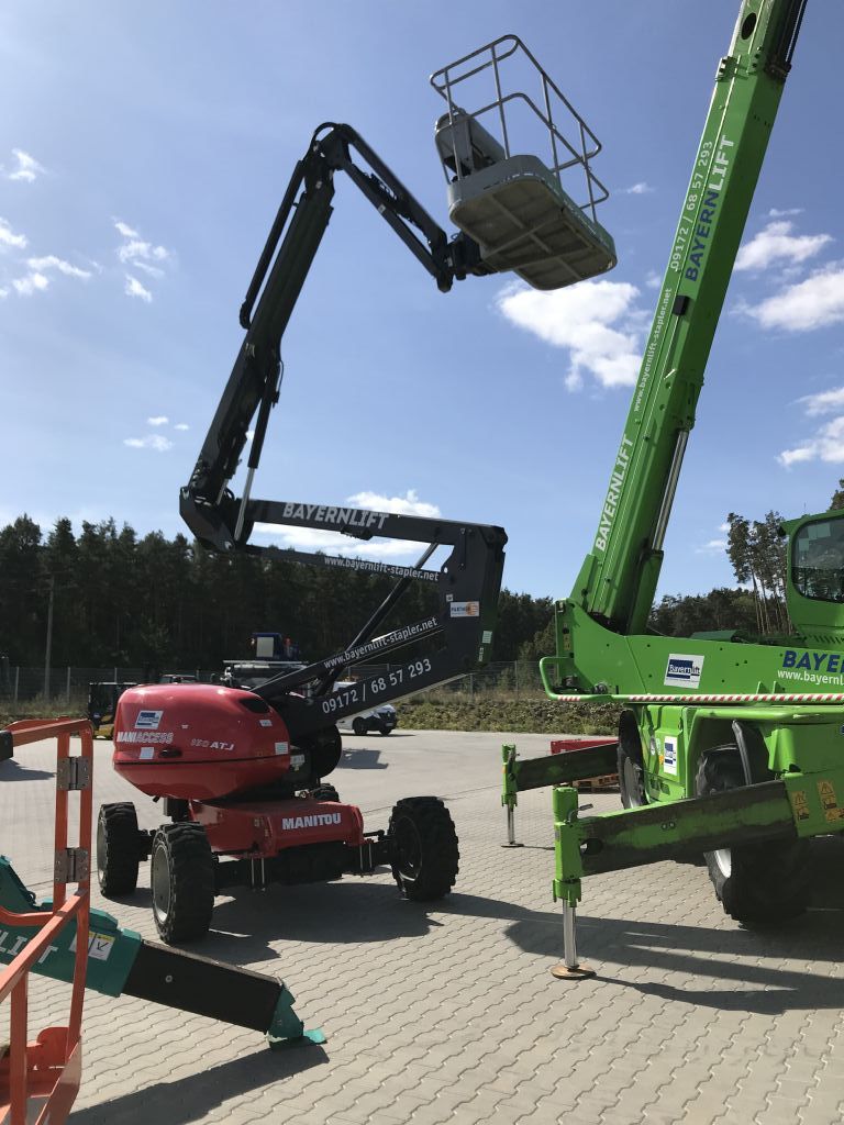 Manitou 160ATJ Gelenkteleskopbhne www.arbeitsbuehnen-staplerverleih.de