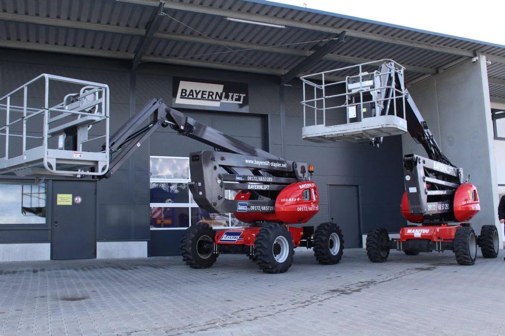 Manitou 160ATJ Gelenkteleskopbhne www.arbeitsbuehnen-staplerverleih.de