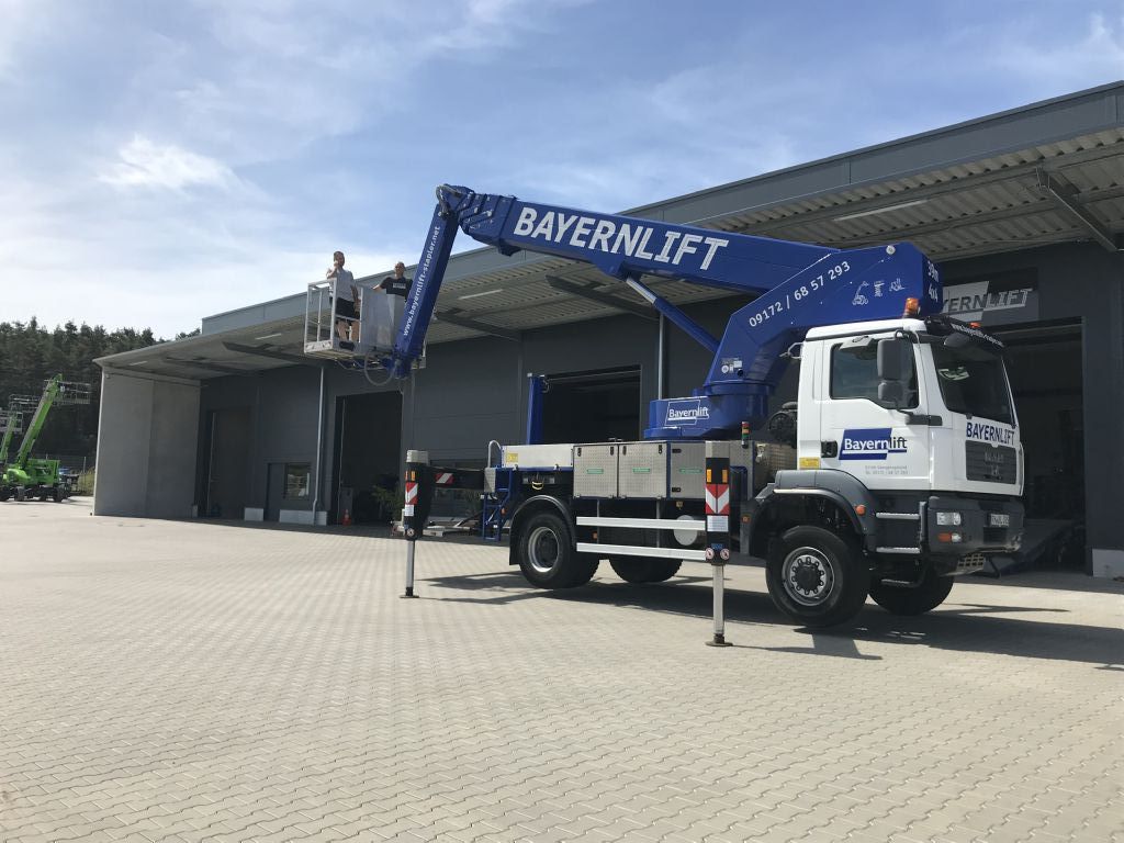 Palfinger TKA 385 LKW Arbeitsbhne www.arbeitsbuehnen-staplerverleih.de