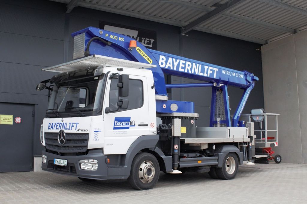 ▷ LKW Arbeitsbühne mieten, Miete Multitel Arbeitsbühne 250 kg, Bayernlift  - Georgensgmünd - Nürnberg, Vermietung - Verleih