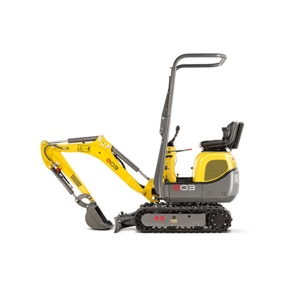 Neuson E803 Minibagger www.blaas-gabelstapler.com