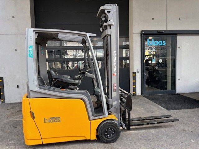 Jungheinrich EFG216k Elektro 3 Rad-Stapler www.blaas-gabelstapler.com