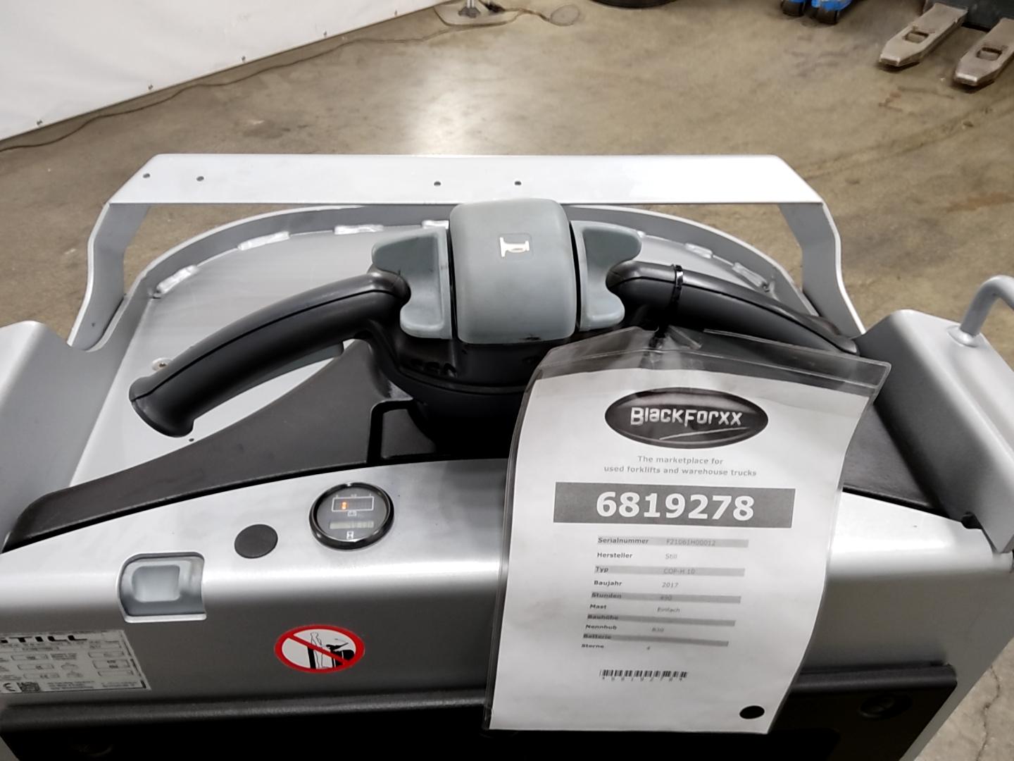 Still COP-H10/BATT.NEU Selecionador de encomendas de baixo nvel www.blackforxx.com