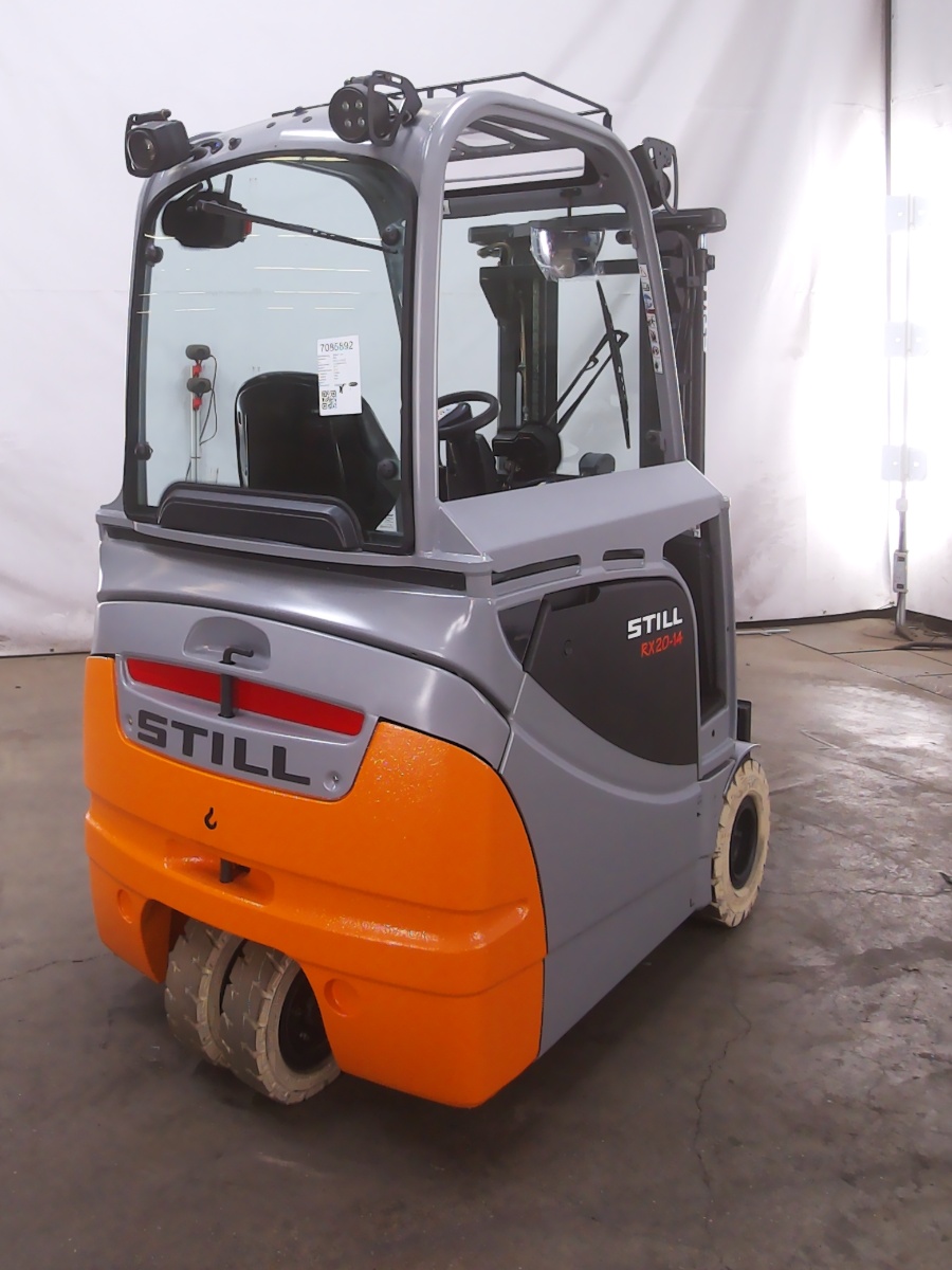 STILL RX20-14/DRIVEIN Electric 3-wheel forklift www.blackforxx.com