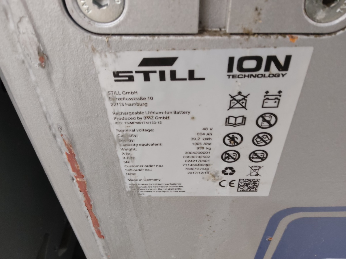 Still FM-X12/LIION Reach Truck www.blackforxx.com