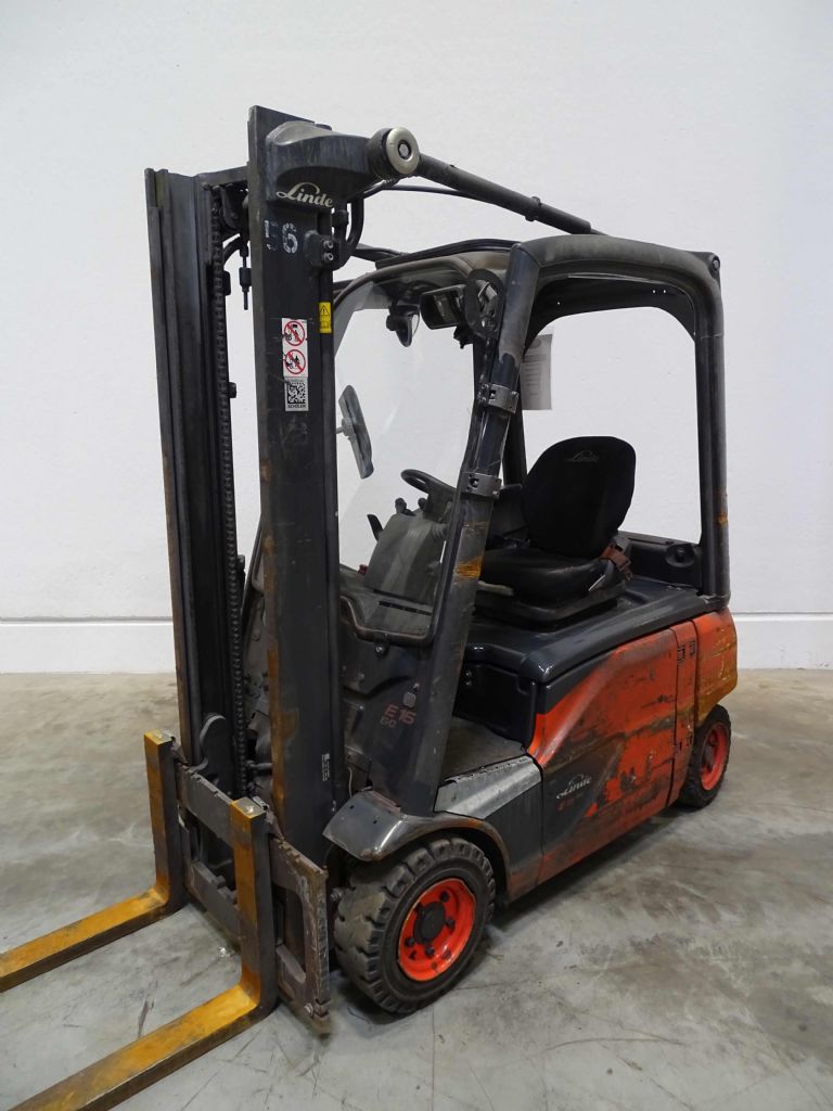 Linde E16P-02 Electric 4-wheel forklift www.blackforxx.com