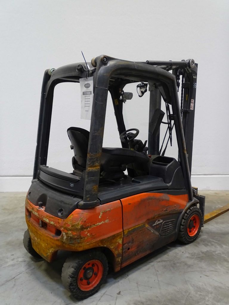 Linde E16P-02 Electric 4-wheel forklift www.blackforxx.com