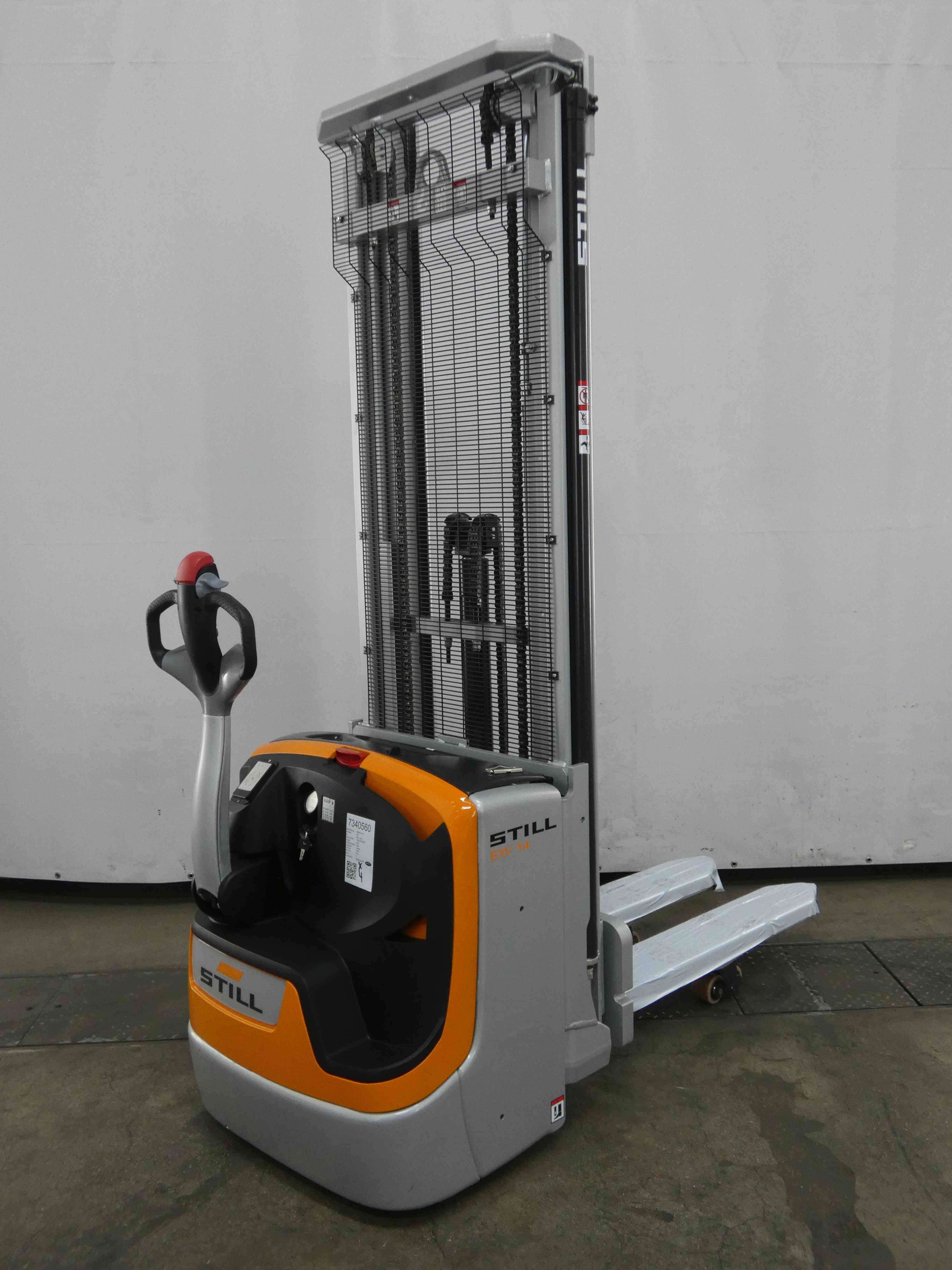 Still EXV14IC/BATT.NEU High Lift stacker www.blackforxx.com