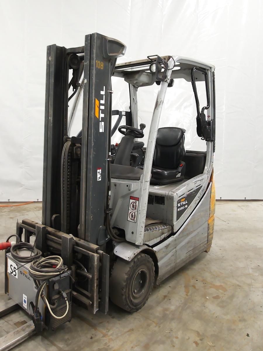 Still RX20-16/LIION Electric 3-wheel forklift www.blackforxx.com