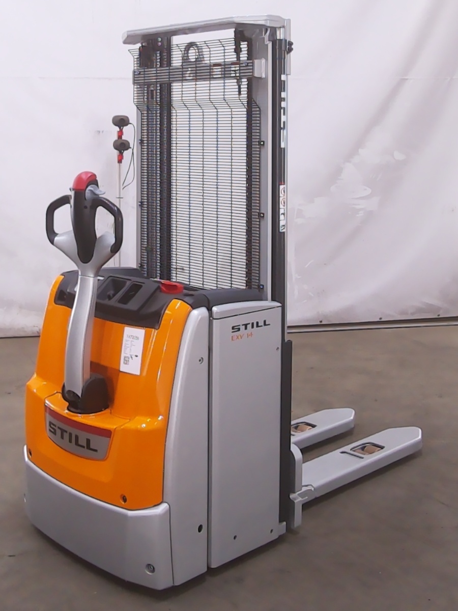 Still EXV14/BATT.NEU Porta-paletes de alta elevao www.blackforxx.com