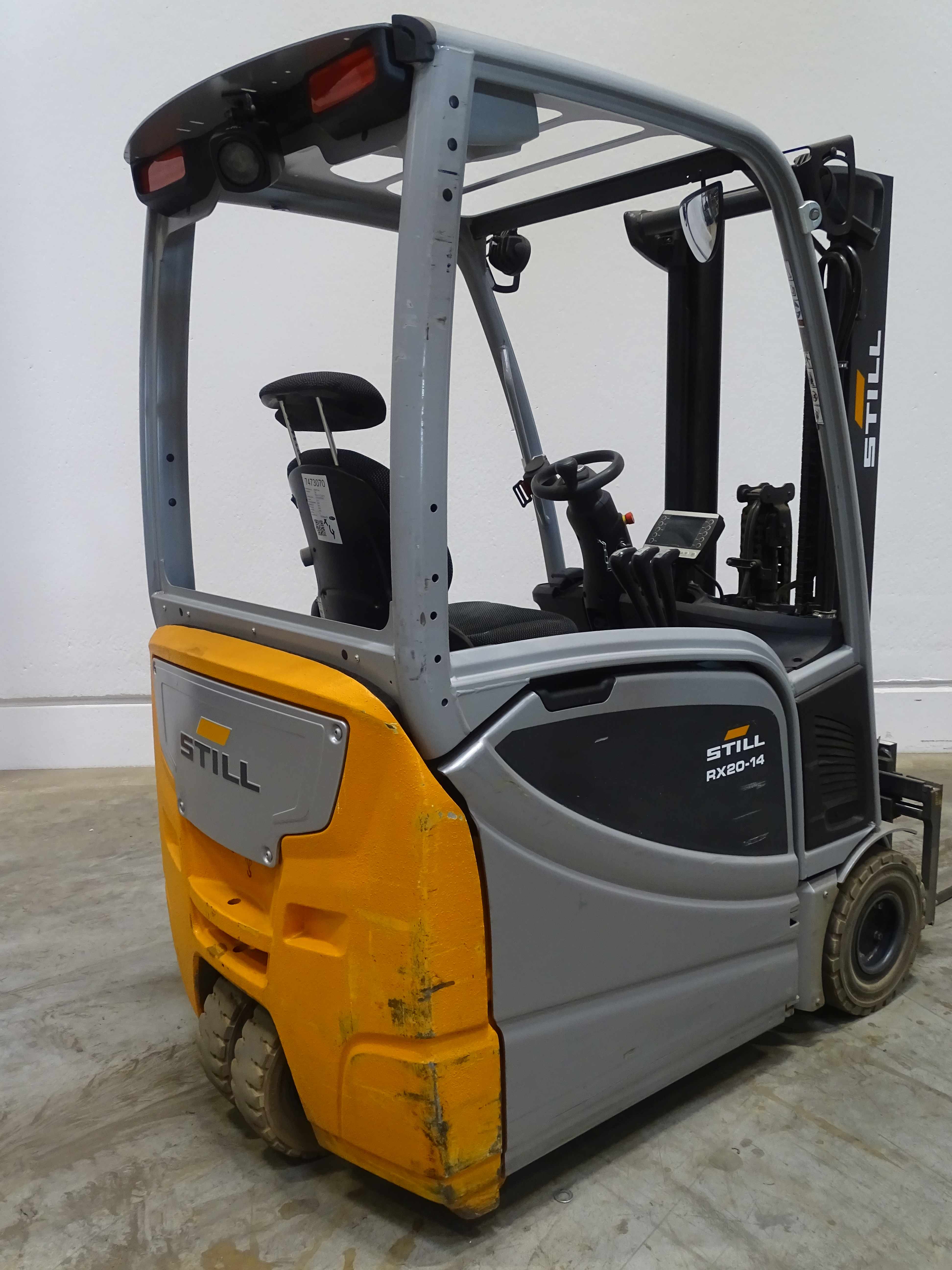 STILL RX20-14C Electric 3-wheel forklift www.blackforxx.com