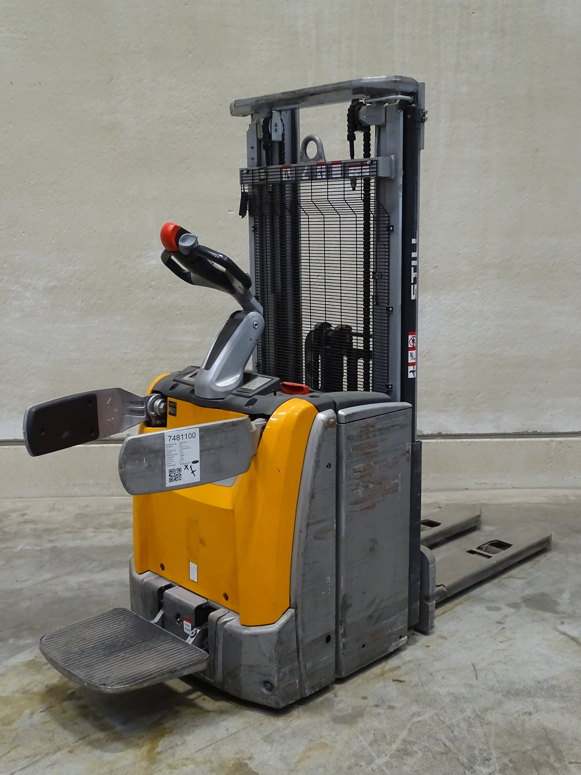 Still EXV-SF16I High Lift stacker www.blackforxx.com