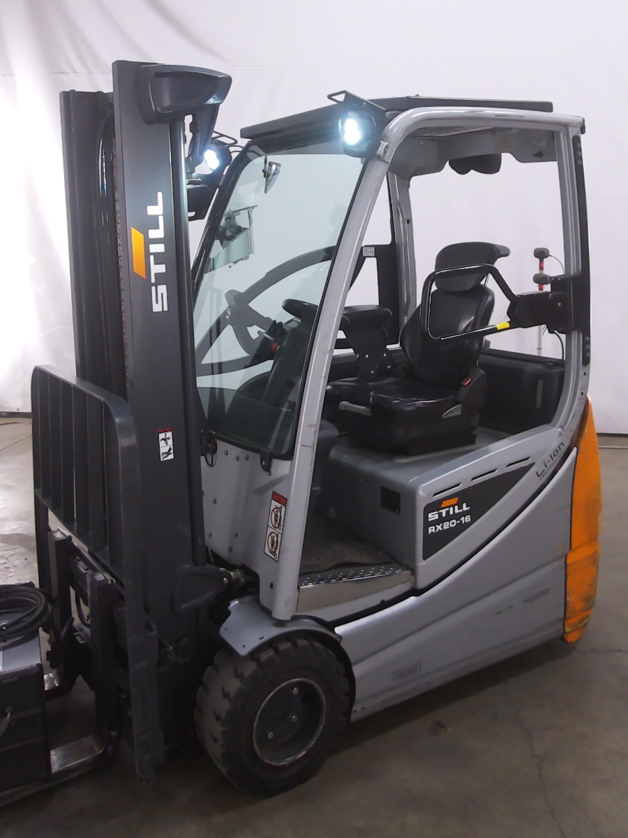 Still RX20-16/LIION Electric 3-wheel forklift www.blackforxx.com