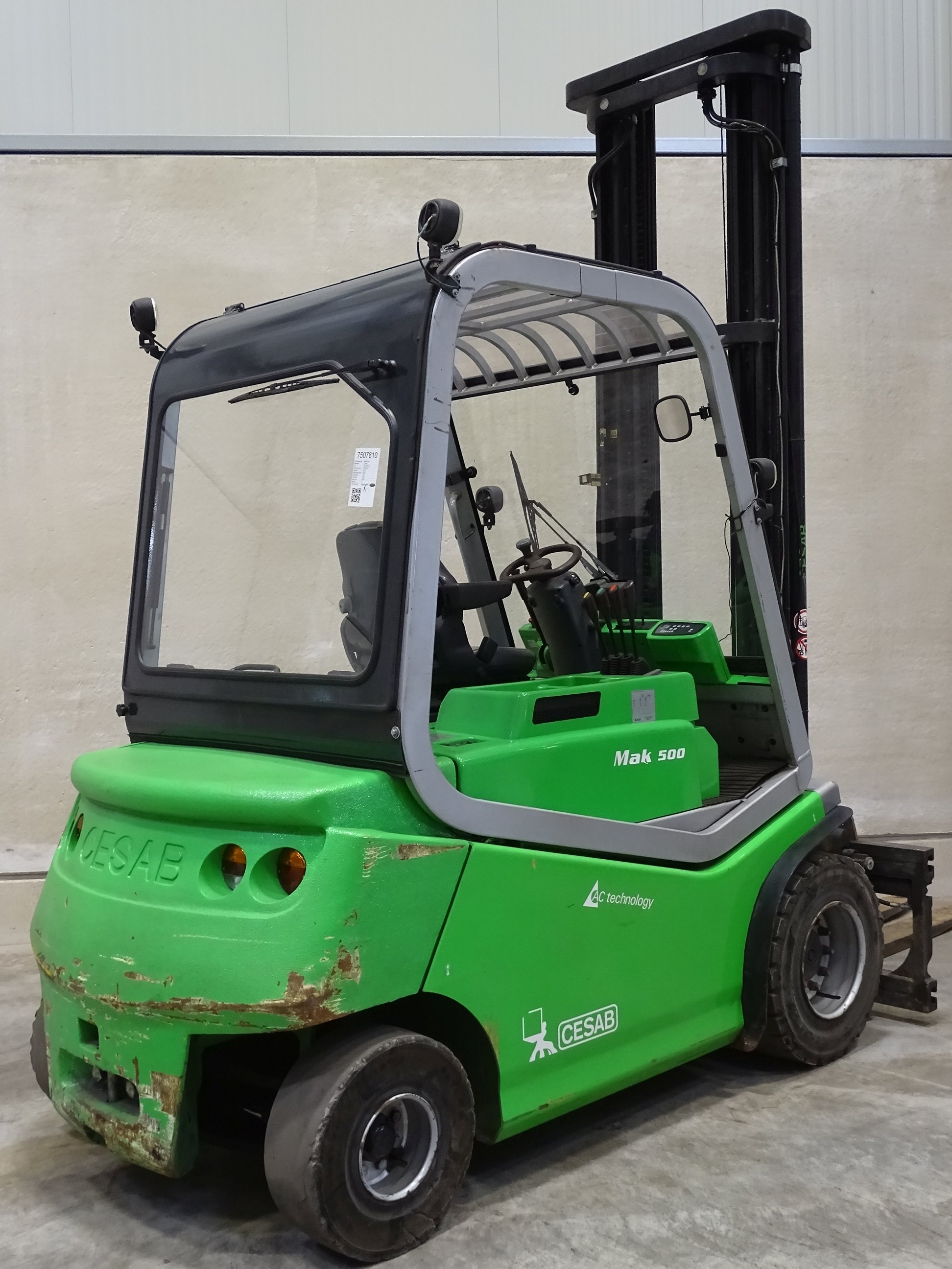 Cesab MAK500AC Elctrica de 4 ruedas www.blackforxx.com