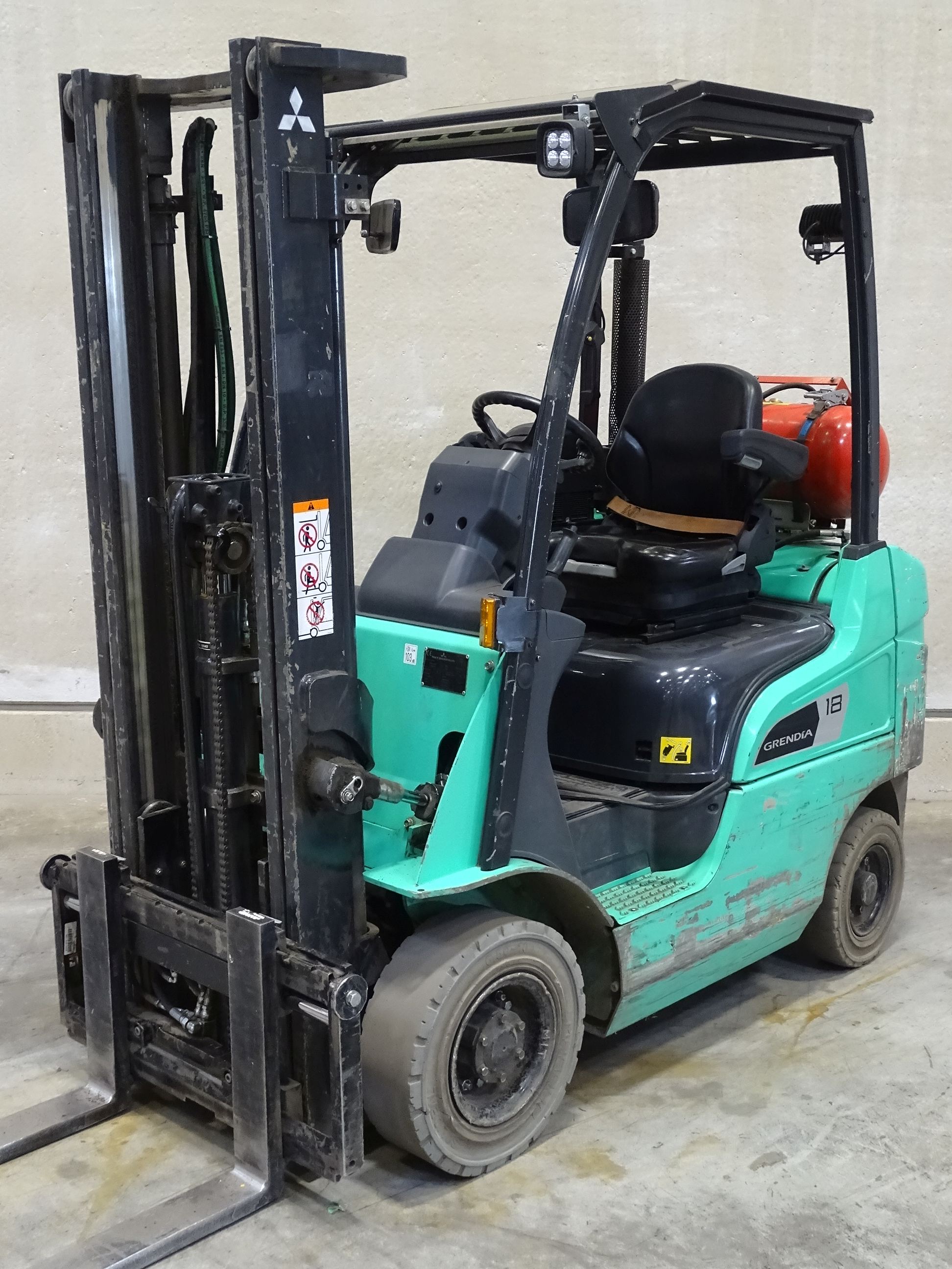 Mitsubishi FG18NT LPG Forklifts www.blackforxx.com