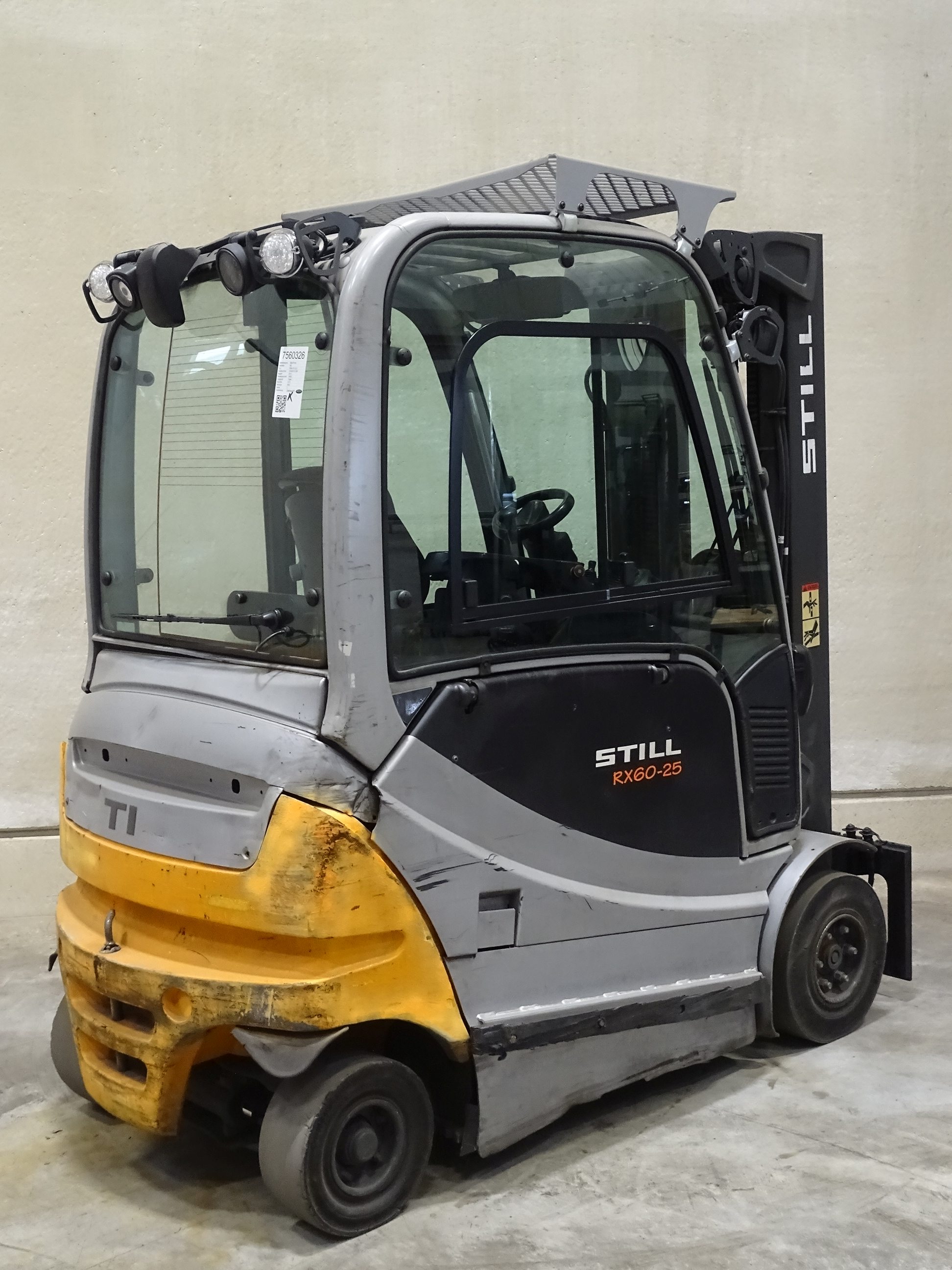 Still RX60-25 Electric 4-wheel forklift www.blackforxx.com