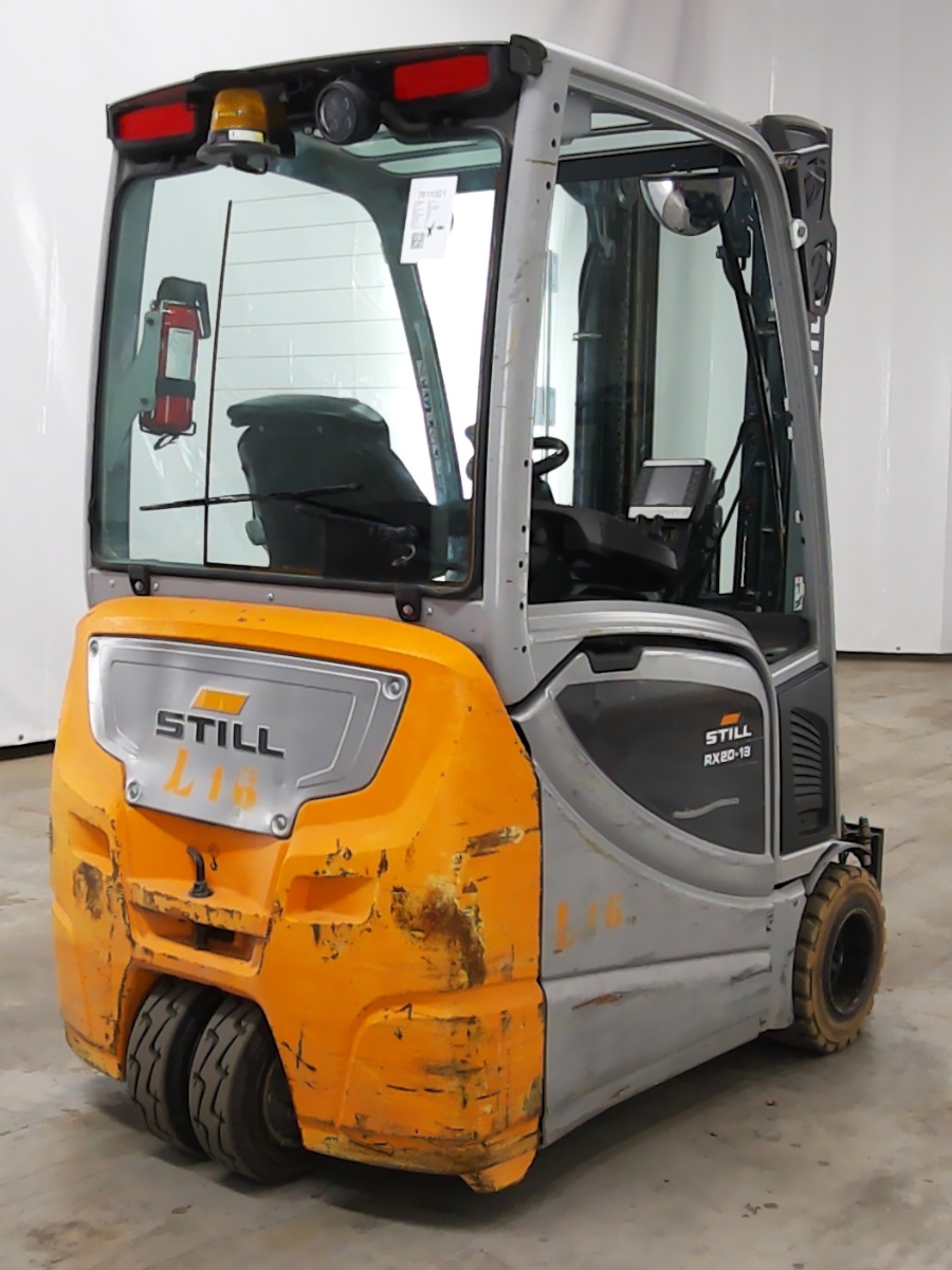 Still RX20-18 Electric 3-wheel forklift www.blackforxx.com