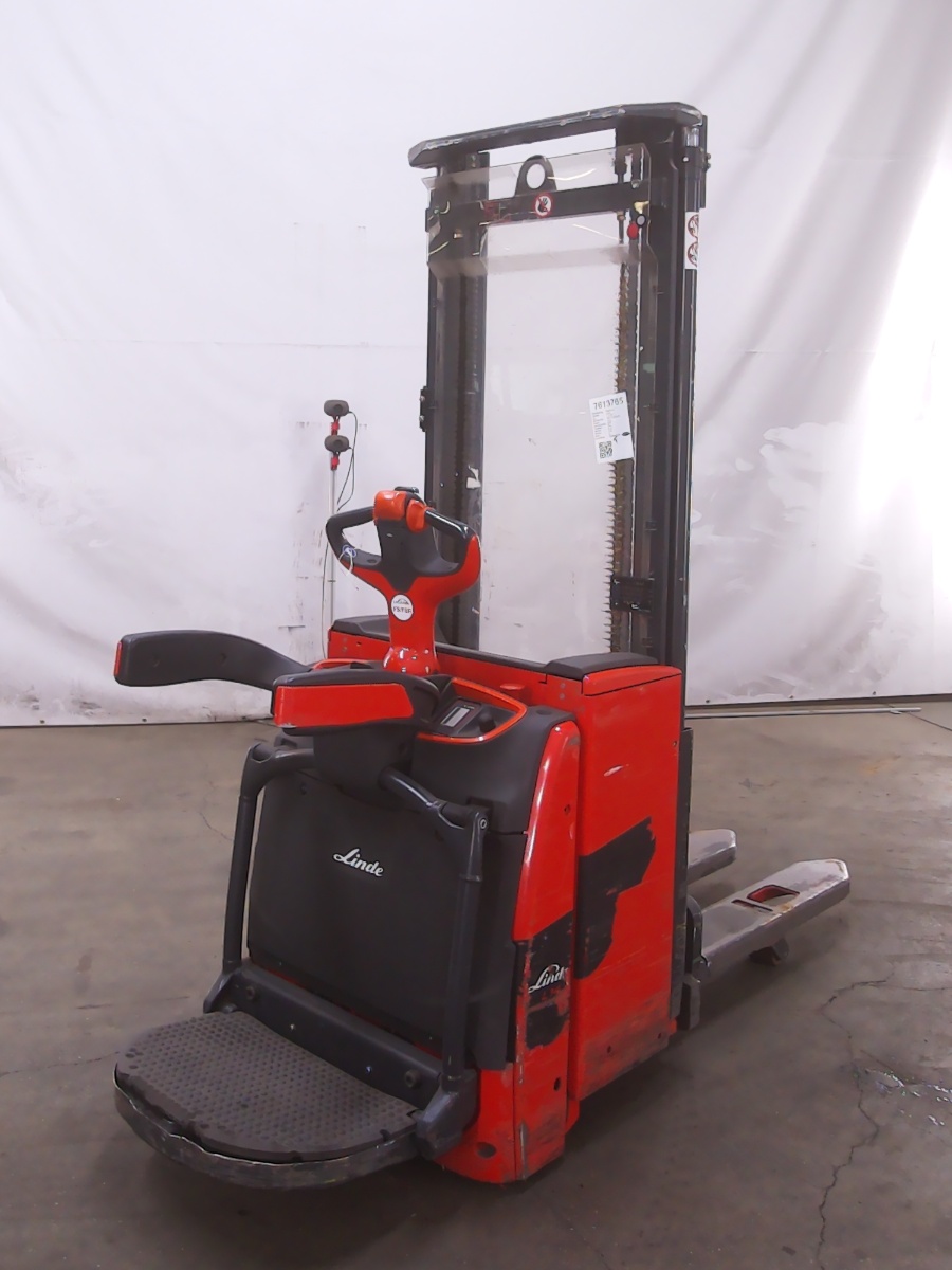 Linde L14AP High Lift stacker www.blackforxx.com