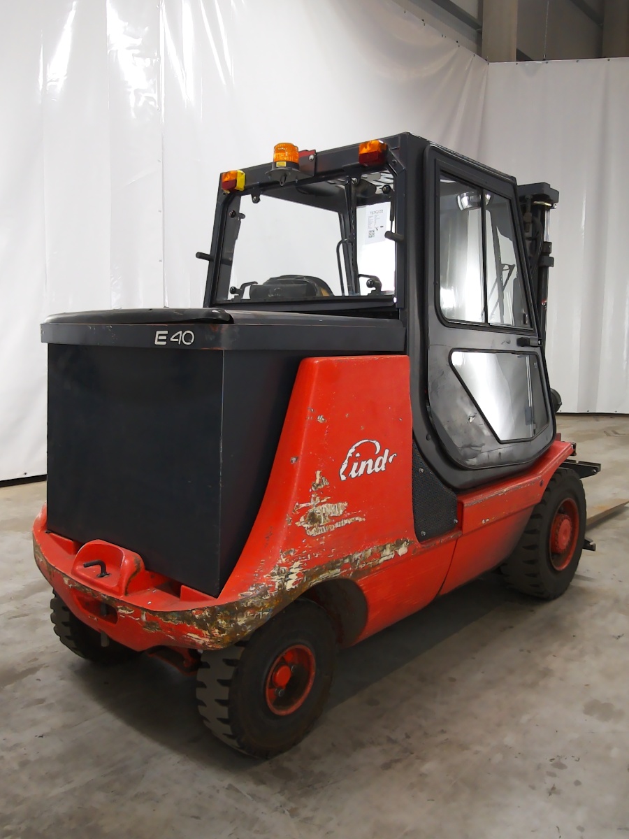 Linde E40P Elctrica de 4 ruedas www.blackforxx.com