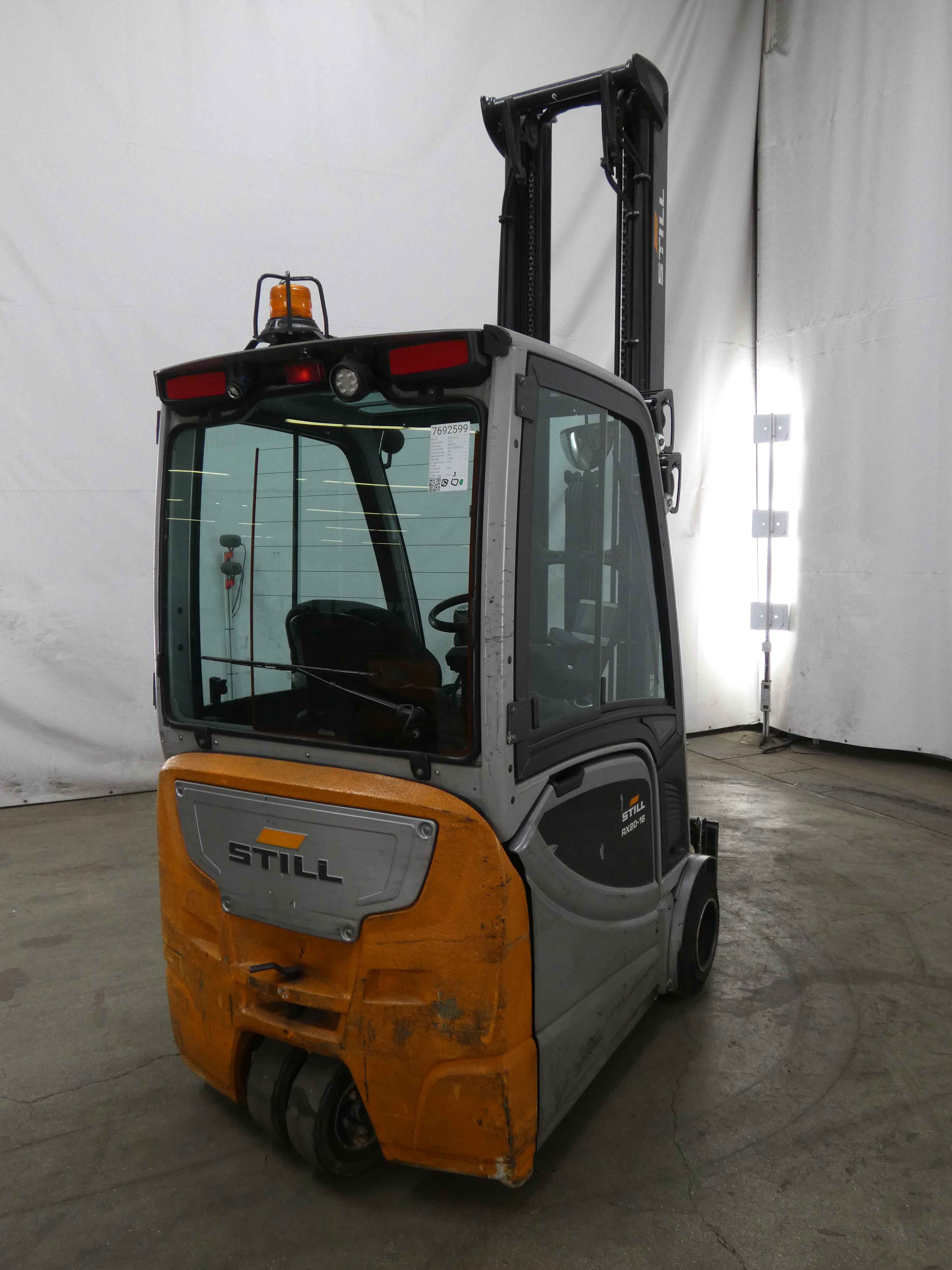 Still RX20-16C Elektro 3 Rad-Stapler www.blackforxx.com