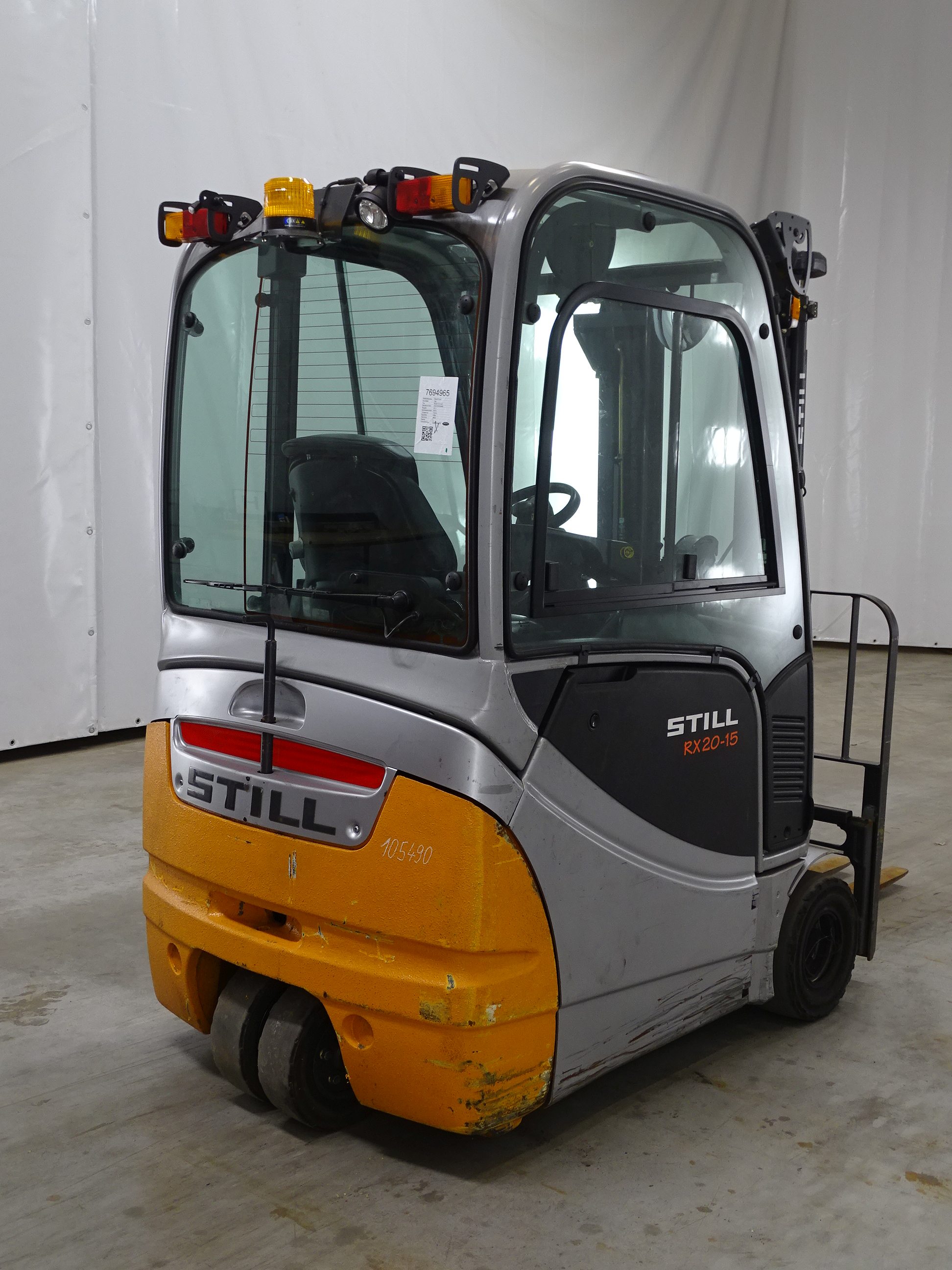 Still RX20-15 Elektro 3 Rad-Stapler www.blackforxx.com