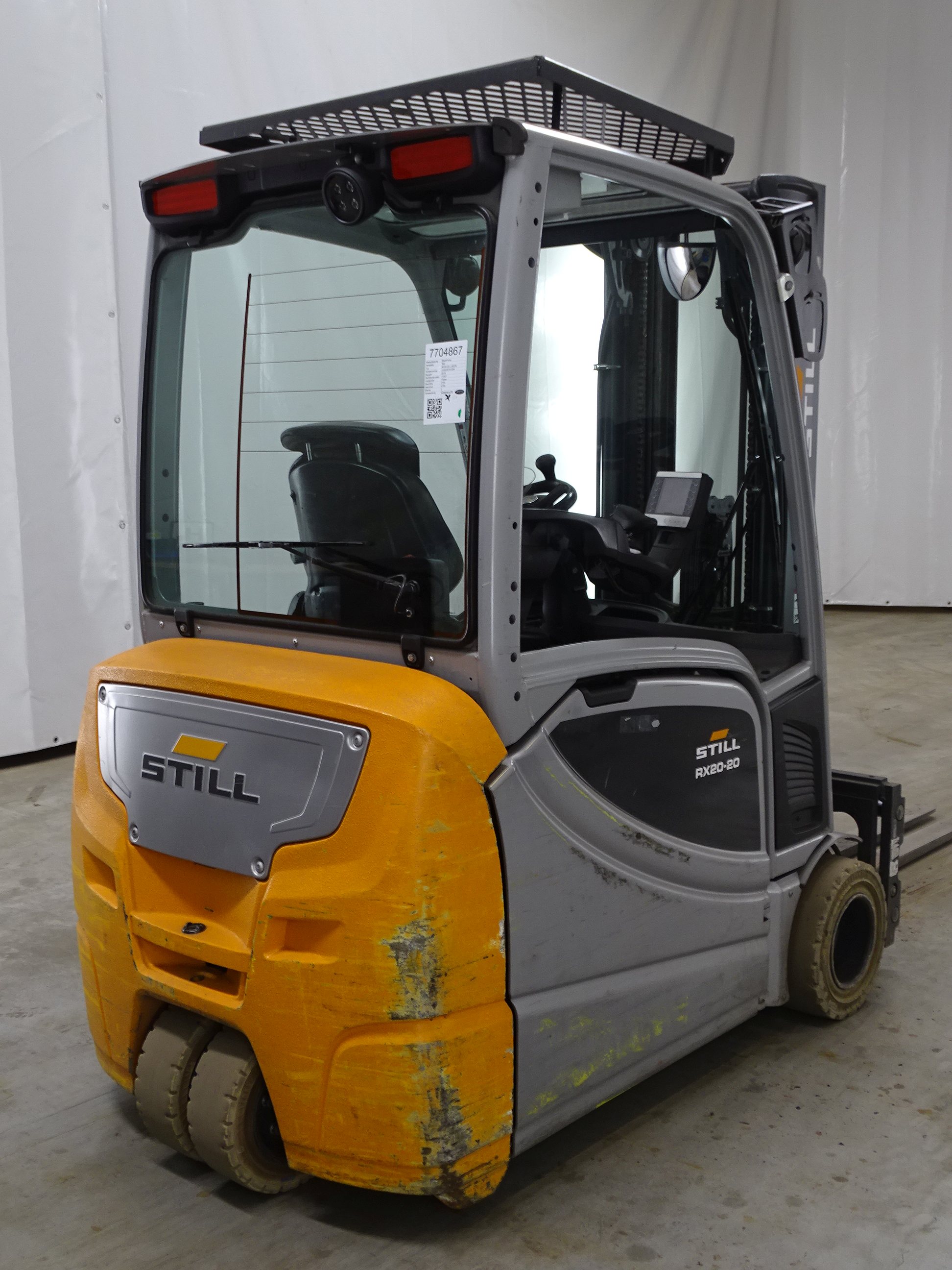 Still RX20-20L Empilhador el�trico de tr�s rodas www.blackforxx.com