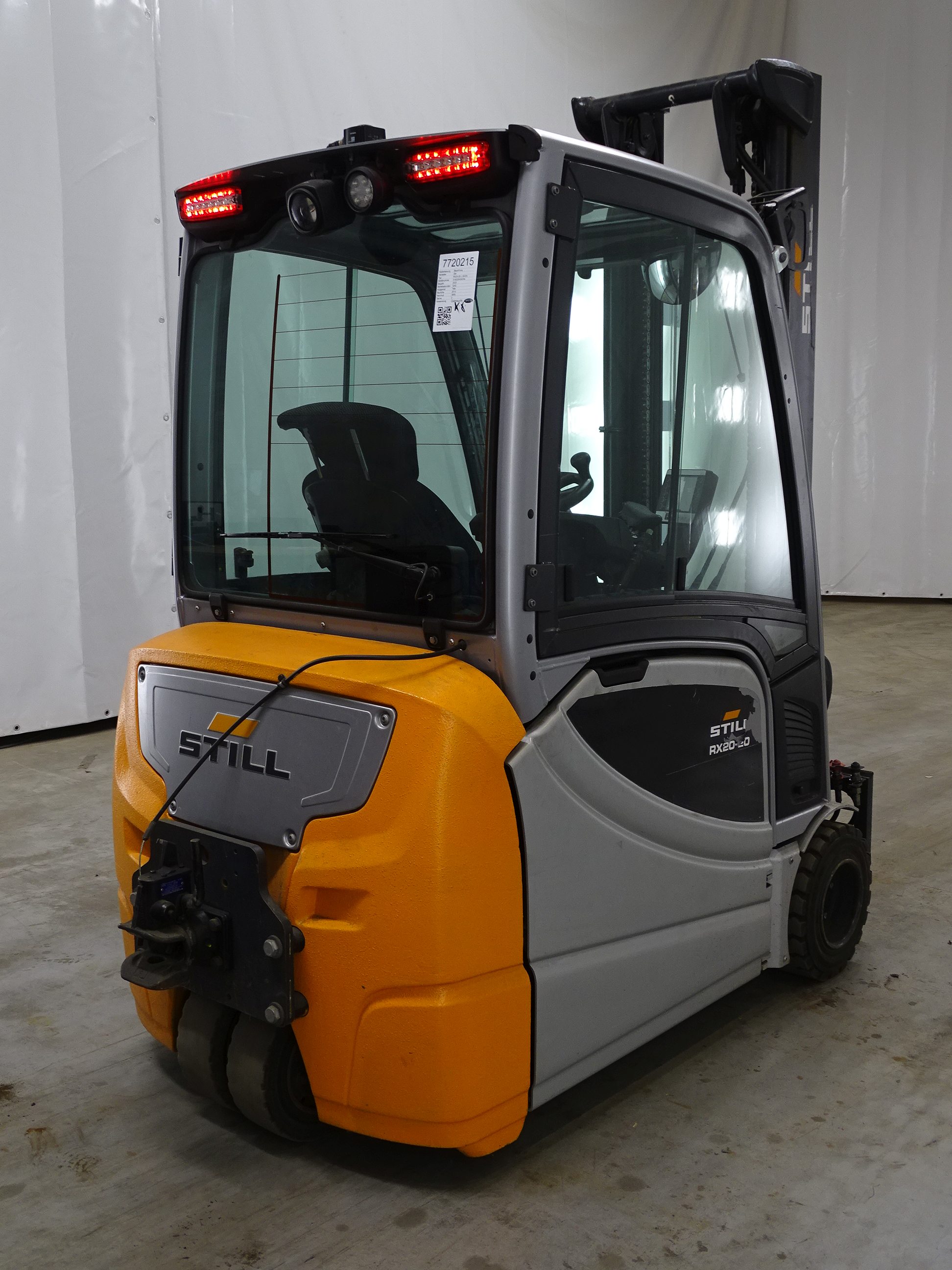 Still RX20-20L Elektro 3 Rad-Stapler www.blackforxx.com