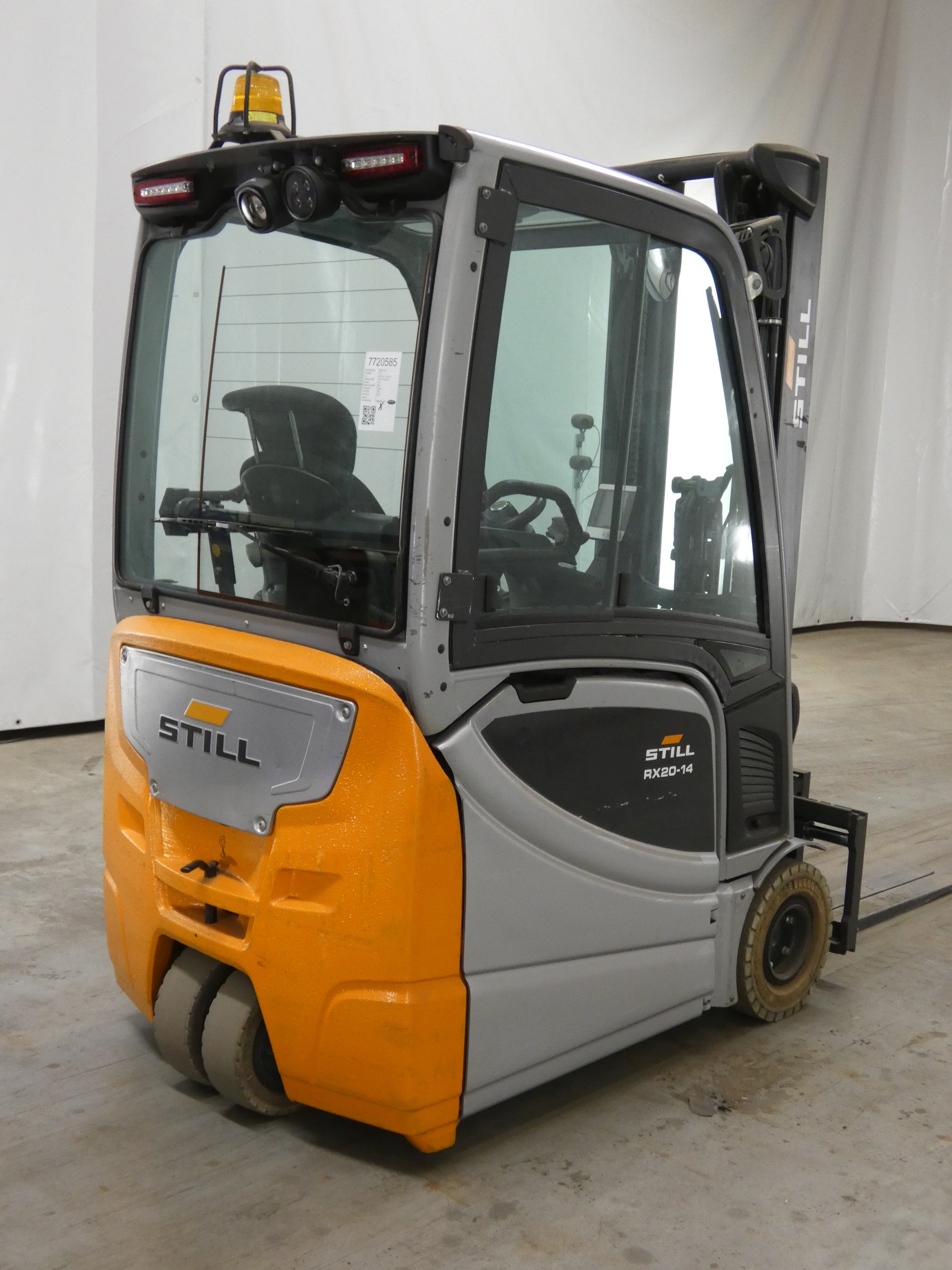 Still RX20-14C Elektro 3 Rad-Stapler www.blackforxx.com