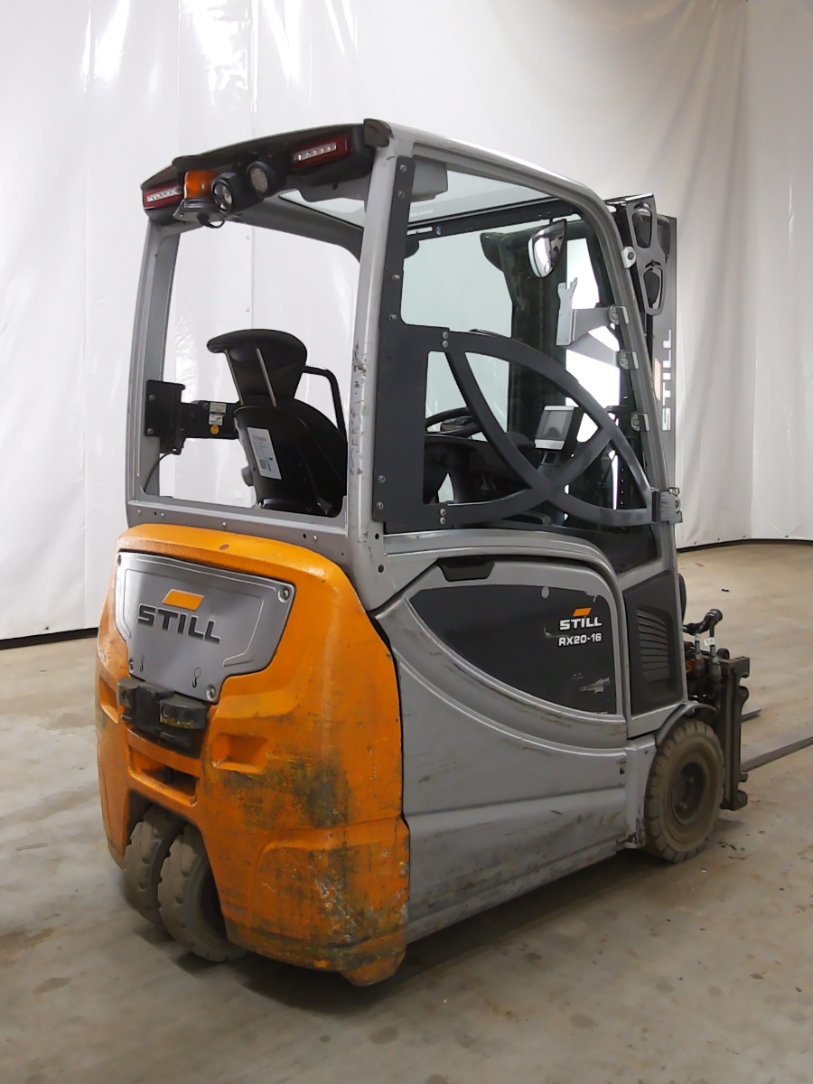 Still RX20-16 Electric 3-wheel forklift www.blackforxx.com