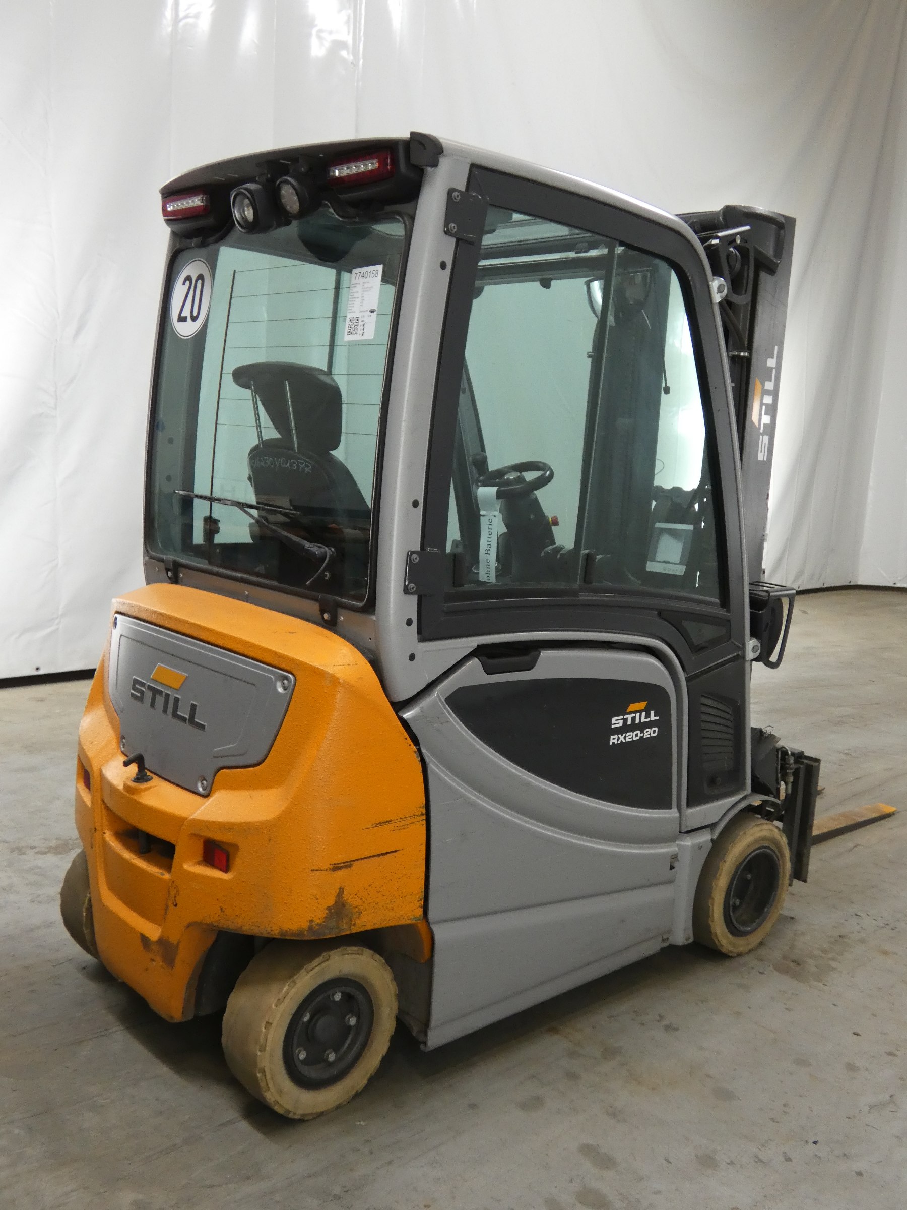 Still RX20-20P Elektro 4 Rad-Stapler www.blackforxx.com