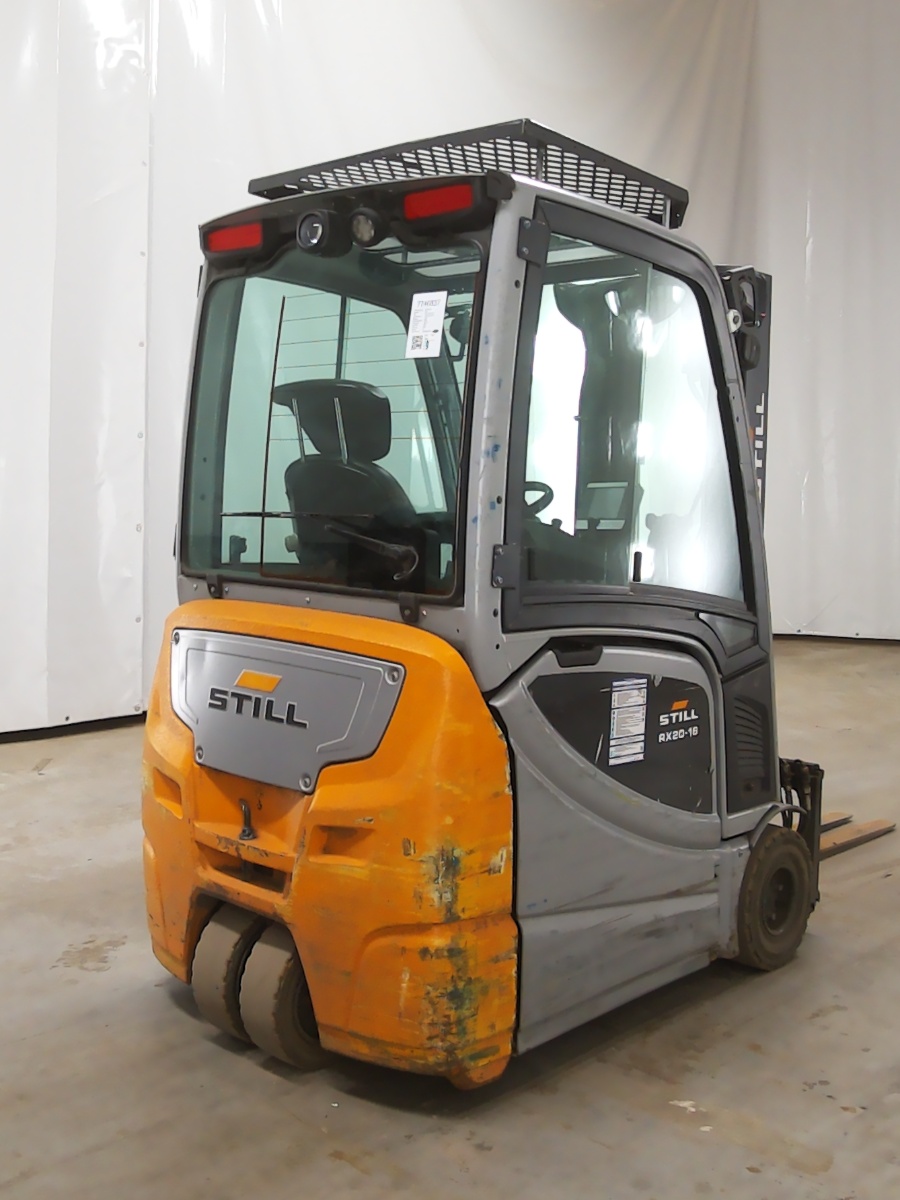STILL RX20-16 Electric 3-wheel forklift www.blackforxx.com
