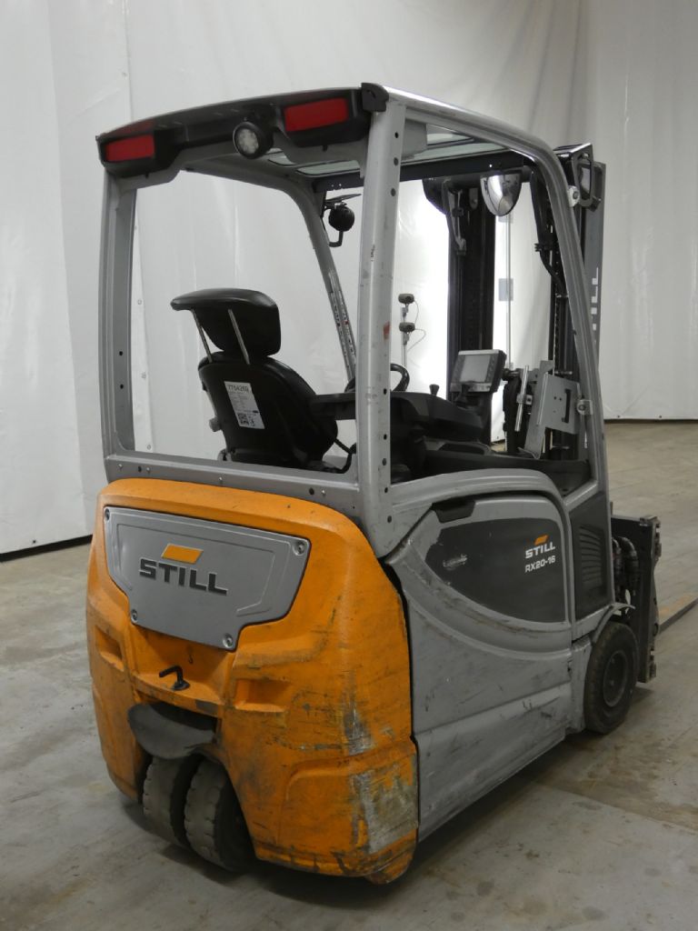 STILL RX20-16 Electric 3-wheel forklift www.blackforxx.com