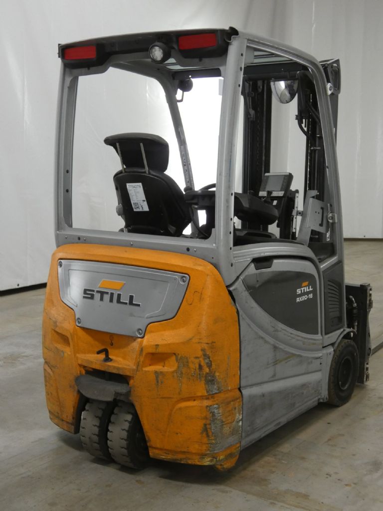 STILL RX20-16 Electric 3-wheel forklift www.blackforxx.com