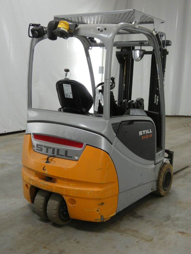 STILL RX20-18 Electric 3-wheel forklift www.blackforxx.com