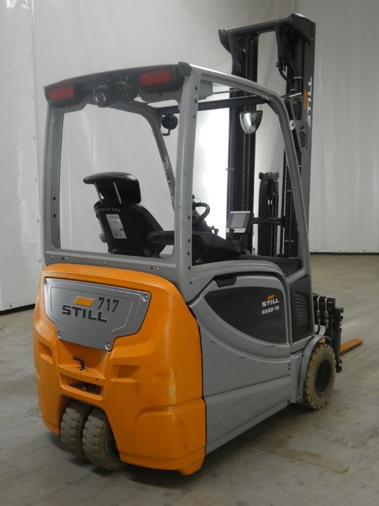 STILL RX20-18 Electric 3-wheel forklift www.blackforxx.com