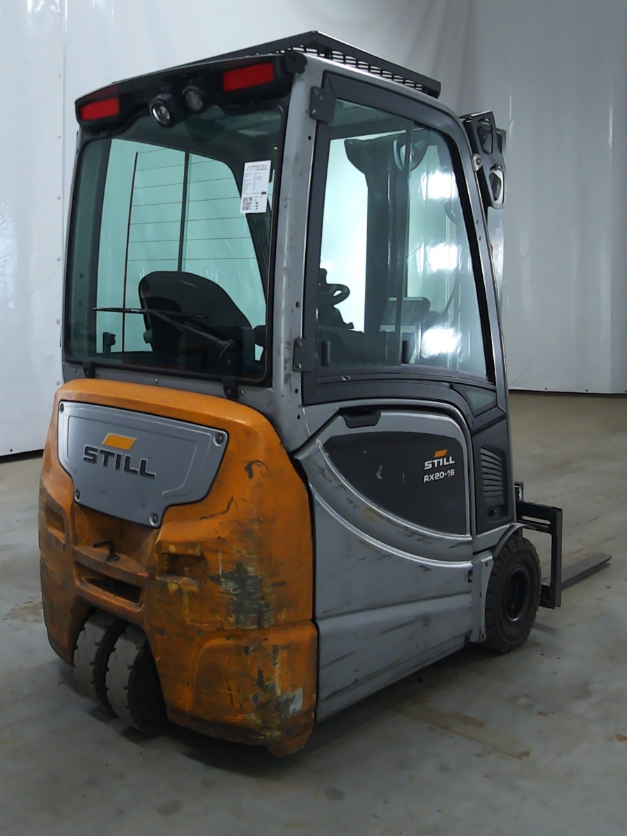 STILL RX20-16 Electric 3-wheel forklift www.blackforxx.com