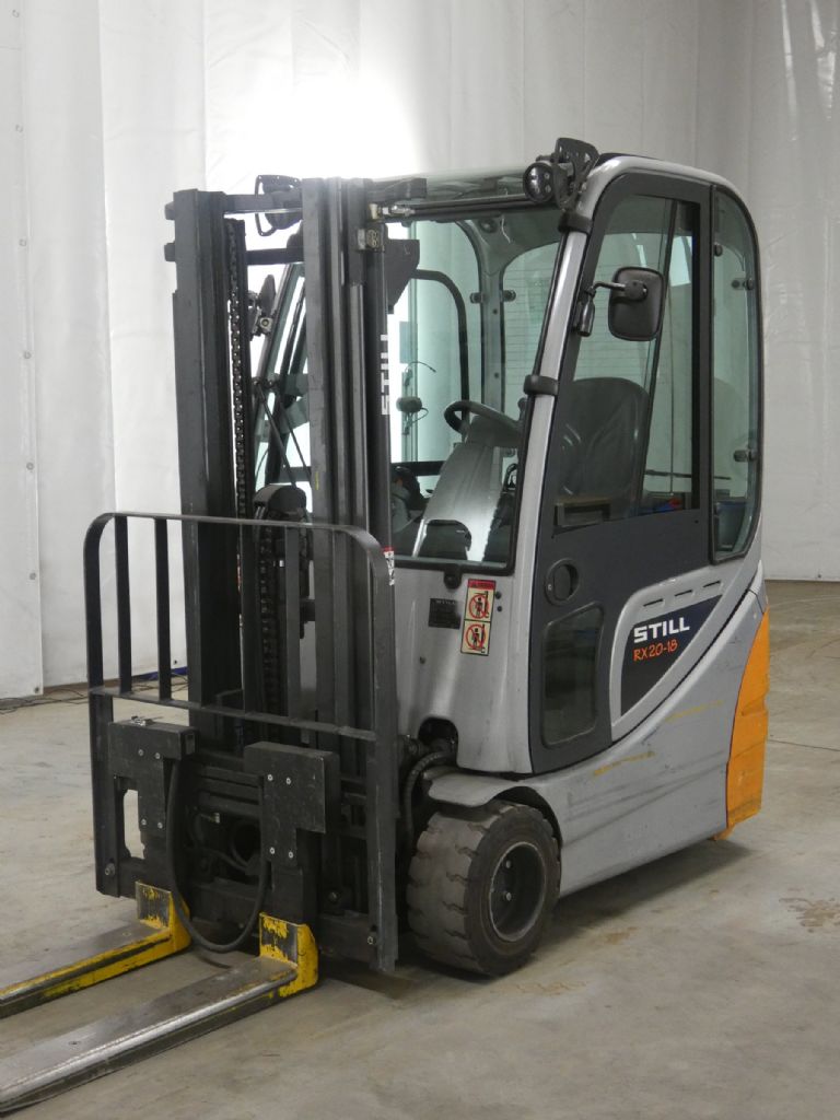 STILL RX20-18 Electric 3-wheel forklift www.blackforxx.com