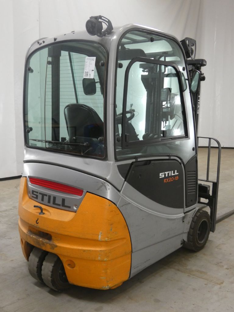 STILL RX20-18 Electric 3-wheel forklift www.blackforxx.com