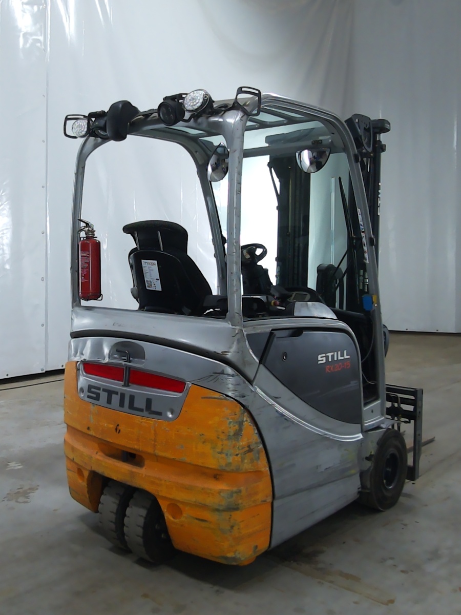 STILL RX20-15 Electric 3-wheel forklift www.blackforxx.com