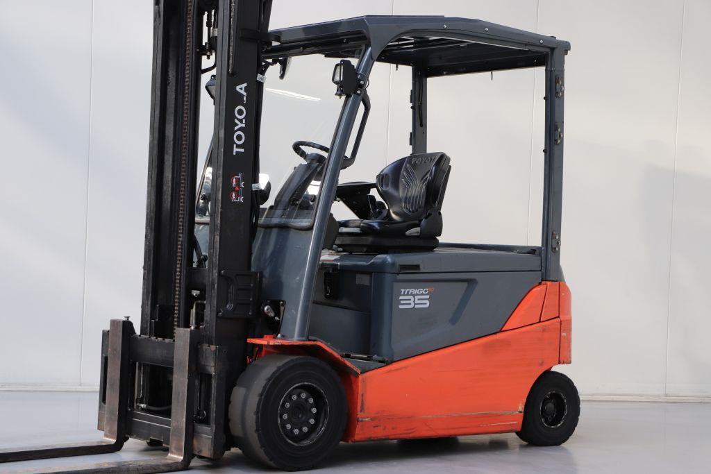 Toyota 8FBMT35 Elektro 4 Rad-Stapler www.heinbockel-gabelstapler.de