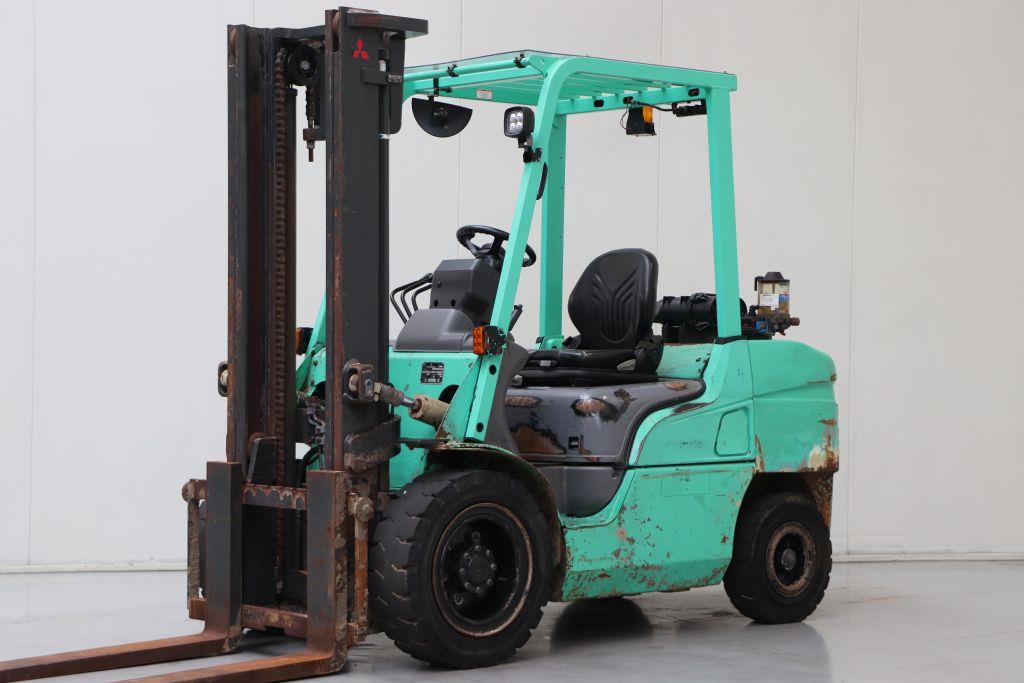 Mitsubishi FD35NT Diesel Forklift www.bsforklifts.com