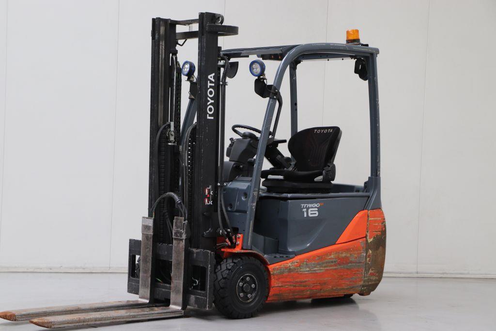 Toyota 8FBET16 Elektro 3 Rad-Stapler www.heinbockel-gabelstapler.de