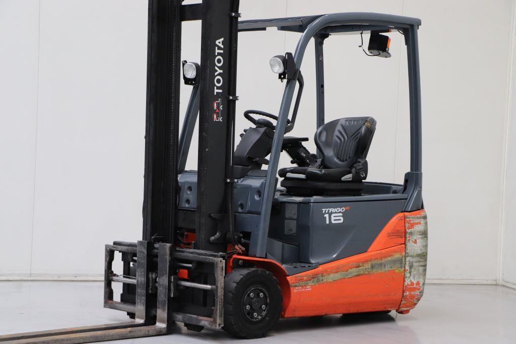 Toyota 8FBE16T Electric 3-wheel forklift www.bsforklifts.com